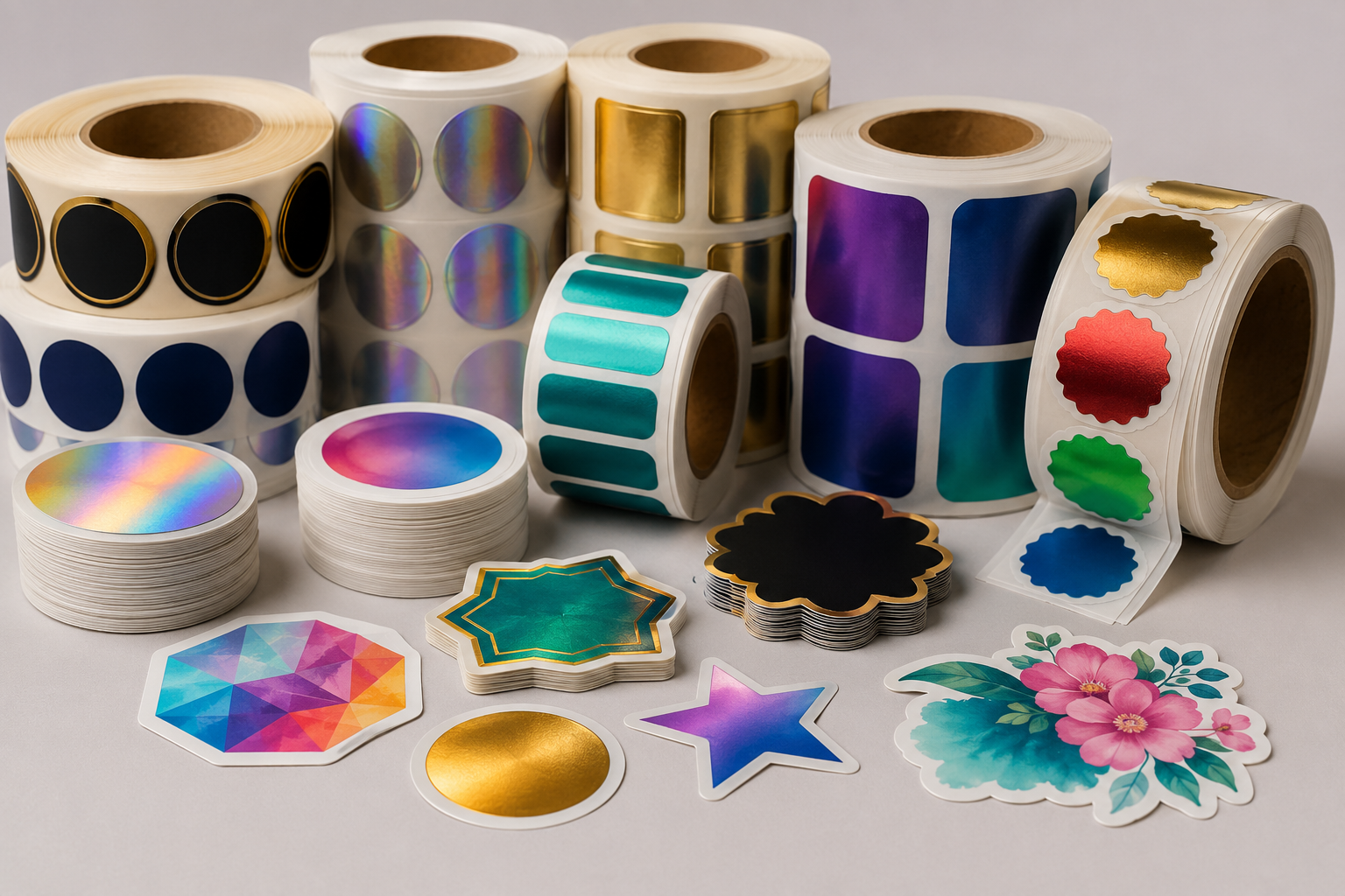 Sticker Printing Dubai – Custom Labels & Stickers UAE