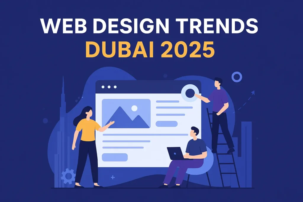 Web design trends Dubai 2025 modern UI and UX styles