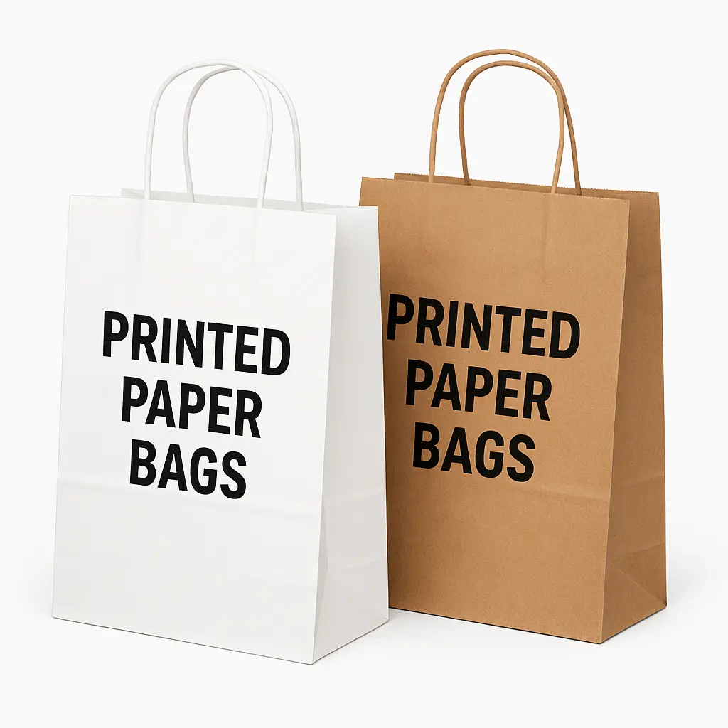 printed paper bags