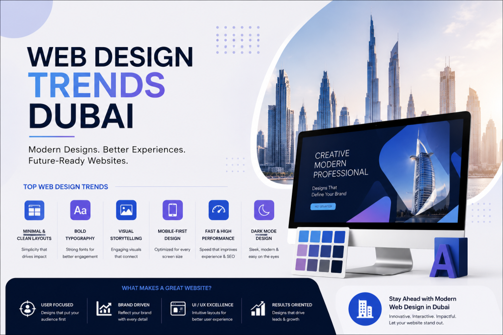 web design trends Dubai