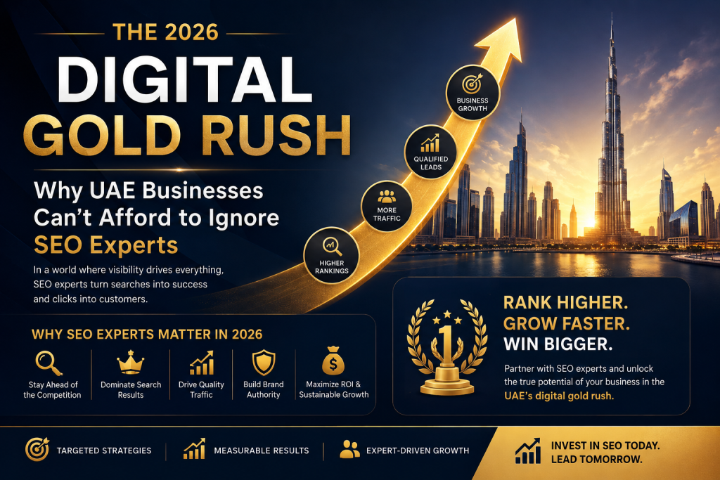 The 2026 Digital Gold Rush: Why UAE Businesses Can't Afford to Ignore SEO Experts