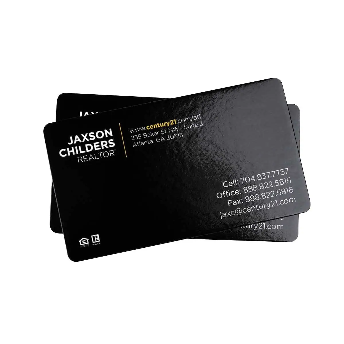 Round Corner Glossy Laminated 400 GSM